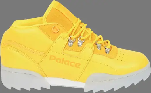 Кроссовки palace x workout ripple 'yellow' Reebok, желтый