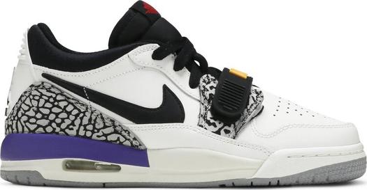 Кроссовки Jordan Legacy 312 Low GS Lakers, белый