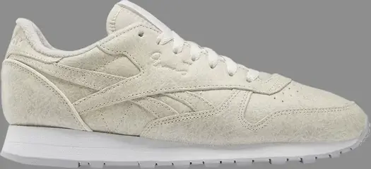 Кроссовки eames office x classic leather 'fiberglass pack - sandtrap' Reebok, пломбир