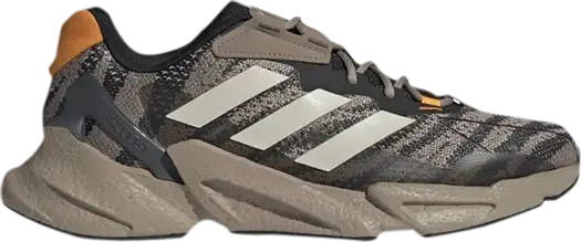 Кроссовки Adidas X9000L4 'Tiger Stripe', коричневый