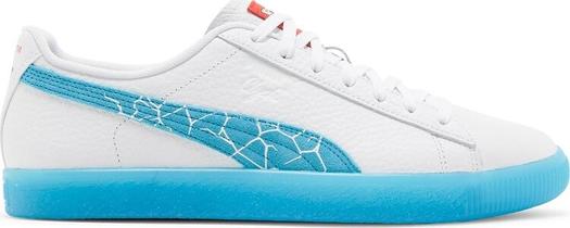 Кроссовки Puma Kool-Aid x Clyde Brick Walls - Blue Atoll, белый