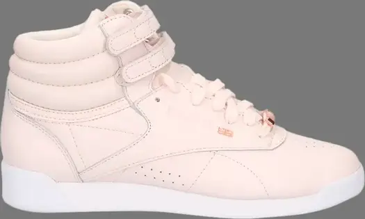 Кроссовки wmns freestyle hi muted 'pale pink' Reebok, розовый