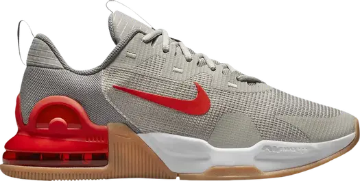Кроссовки Nike Air Max Alpha Trainer 5 'Cobblestone Crimson Gum', серый