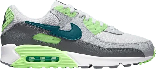 Кроссовки Nike Air Max 90 'Split Swoosh Aquamarine', белый