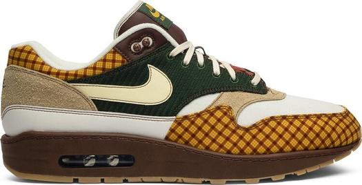 Кроссовки Nike Missing Link x Air Max 1 'Susan', коричневый