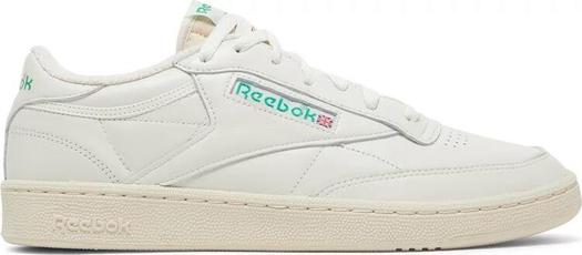 Кроссовки club c 1985 tv 'chalk glen green' Reebok, белый