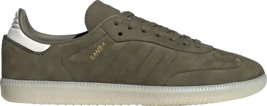 Кроссовки Adidas Samba 'Olive Strata', зеленый