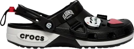 Кроссовки Vladimir Cauchemar x Clog Black Skull, черный