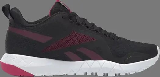 Кроссовки wmns flexagon force 3 'black maroon' Reebok, черный