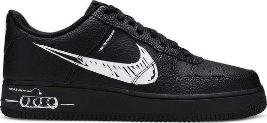 Кроссовки Nike Air Force 1 Low 'Sketch', черный