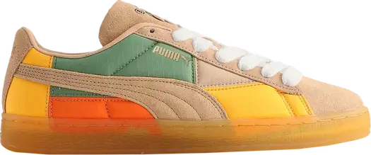 Кроссовки Puma Black Fives x Suede Quilted Patchwork, загар