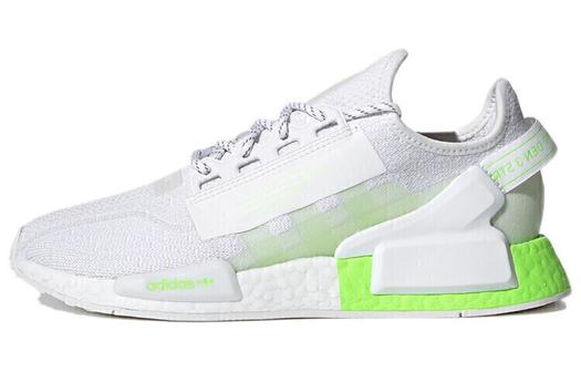 Кроссовки Adidas Originals Nmd R1 V2 White Signal Green