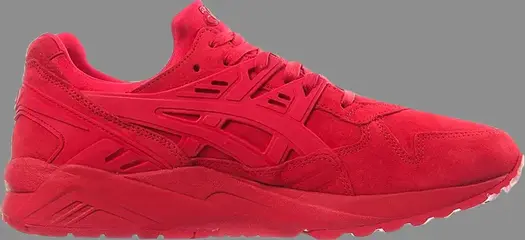 Кроссовки packer shoes x gel kayano trainer 'triple red' Asics, красный