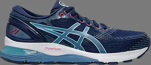 Кроссовки wmns gel nimbus 21 'blue expanse' Asics, синий
