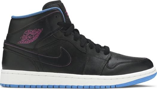 Кроссовки Air Jordan 1 Mid Radio Raheem, черный