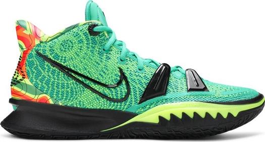 Кроссовки Nike Kyrie 7 EP 'Weatherman', зеленый