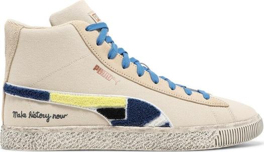 Кроссовки Puma Black Fives x Clyde Mid Creme Brulee, коричневый