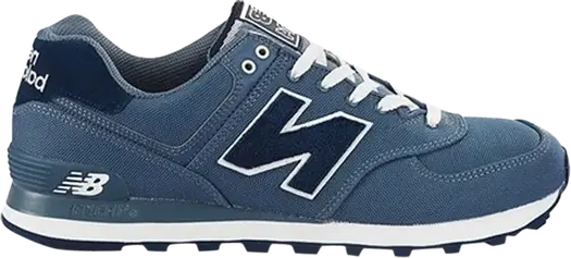 Кроссовки New Balance 574 Pique Polo, синий