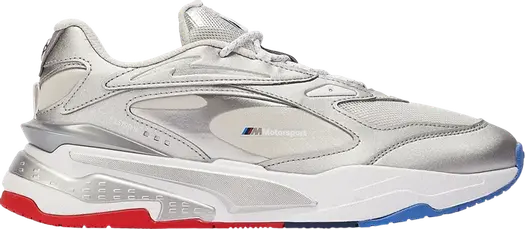 Кроссовки Puma BMW Motorsport x RS-Fast Nimbus Cloud Silver, белый