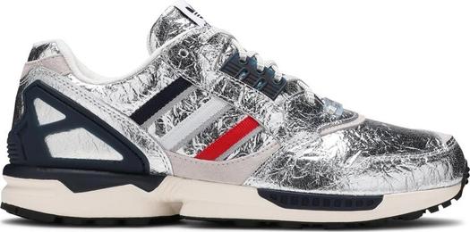 Кроссовки Adidas Concepts x ZX 9000 'A-ZX Series - Boston Marathon', серебряный