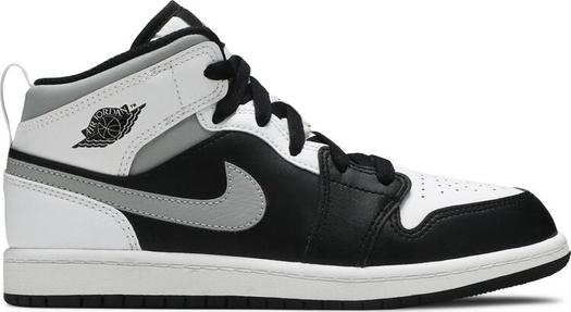 Кроссовки Air Jordan 1 Mid PS White Shadow, белый