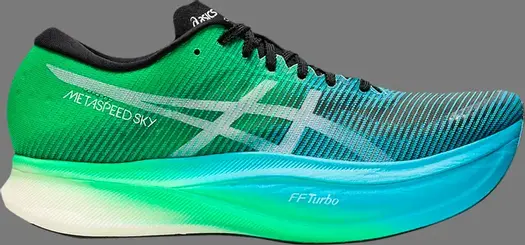 Кроссовки metaspeed sky+ 'black new leaf' Asics, синий
