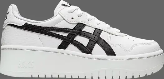 Кроссовки wmns japas s platform 'white black' Asics, белый