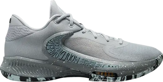 Кроссовки Nike Zoom Freak 4 'Etched in Stone', серый