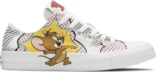 Кроссовки Converse Tom and Jerry x Chuck Taylor All Star Low Carton, белый