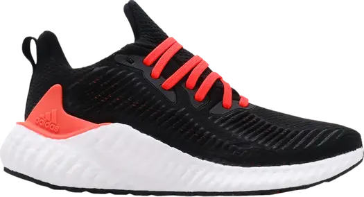 Кроссовки Adidas AlphaBoost 'Solar Red', черный