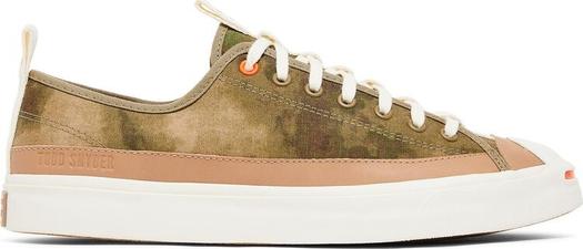 Кроссовки Converse Todd Snyder x Jack Purcell Low Rebel Prep, зеленый