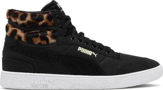 Кроссовки Puma Ralph Sampson Mid Wild Pack - Leopard, черный