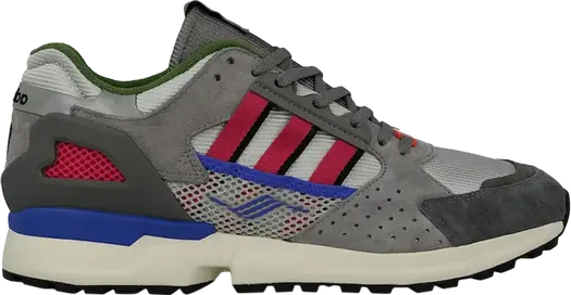 Кроссовки Adidas Overkill x ZX 10000C 'Game Overkill', серый