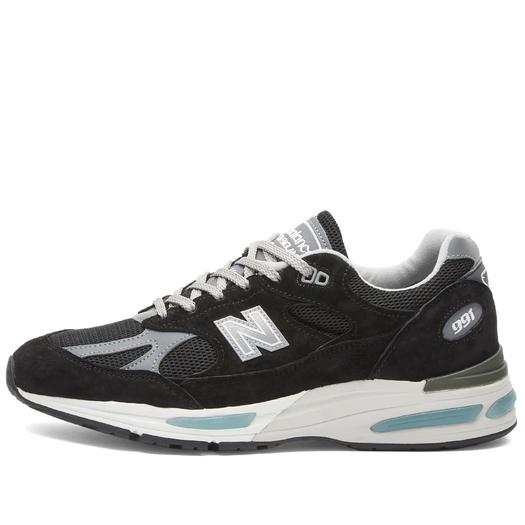 Кроссовки New Balance U991BK2, черный/белый/серый/синий