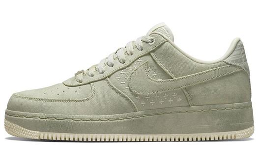 Кроссовки Nike Air Force 1 Low Premium, серо-зеленый
