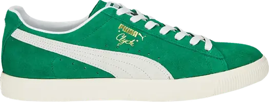 Кроссовки Puma Clyde OG Verdant Green, зеленый