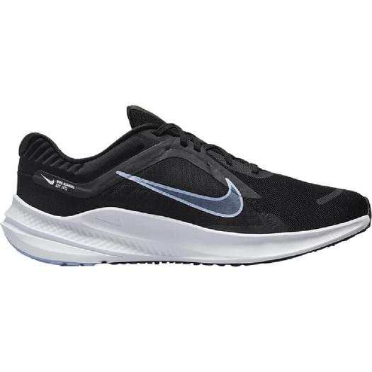 Кроссовки Nike Quest 5 Black Cobalt Bliss, черный/серый/белый