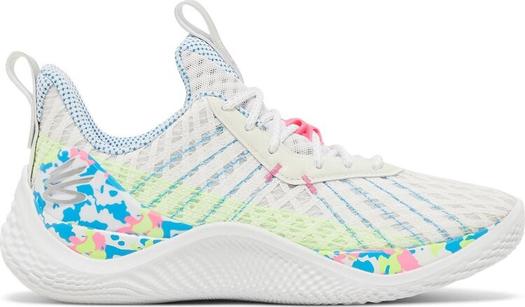 Кроссовки Curry Flow 10 GS Splash Party, белый