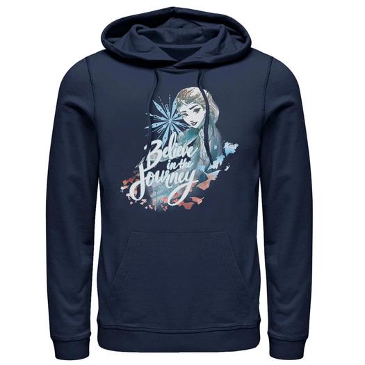 Мужской пуловер с капюшоном Frozen 2 Elsa Believe In The Journey Licensed Character