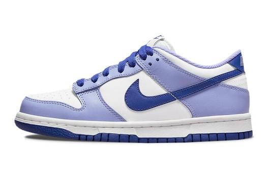 Кроссовки Nike Dunk Low, белый/лавандовый