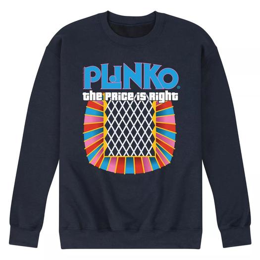 Мужской свитшот с рисунком Plinko Licensed Character