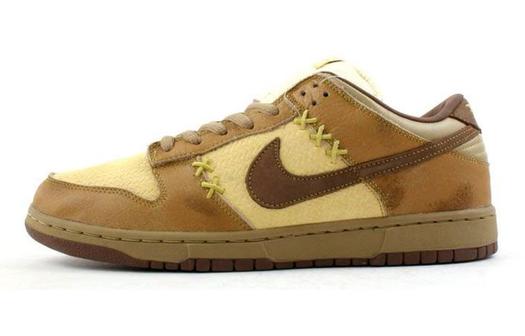 Кроссовки Nike Sb Dunk Low Shanghai 2, коричневый/бежевый