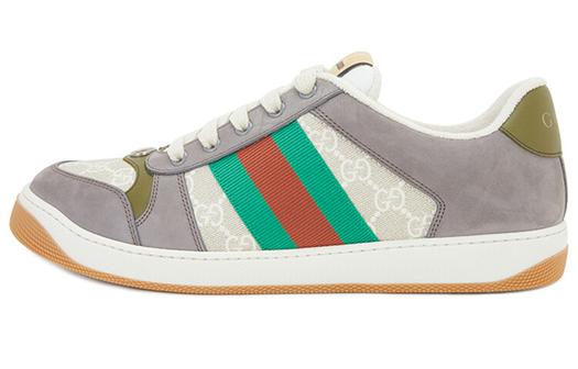 Кроссовки мужские Gucci Screener Светло-серые