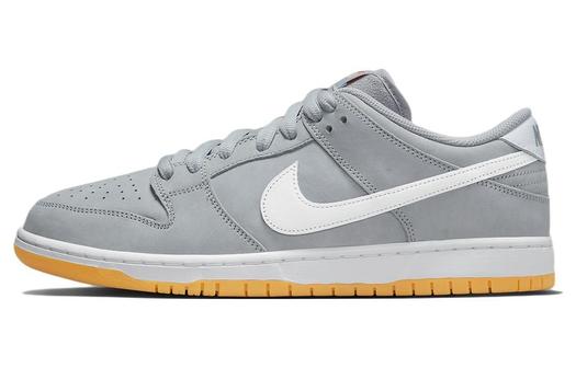 Кроссовки Nike SB Dunk Low Pro ISO, серый/белый