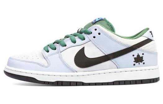 Кроссовки Nike Sb Dunk Low Maple Leaf Central Park, белый/голубой