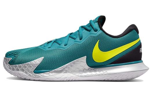 Кроссовки Nike Court Zoom Vapor, темно-зеленый/желтый
