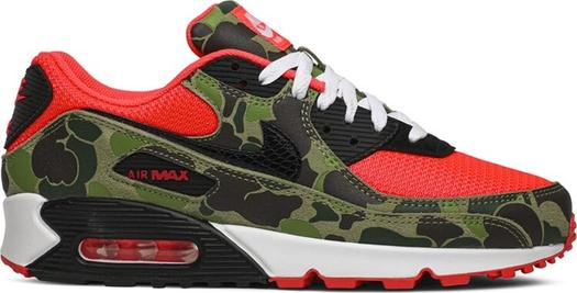 Кроссовки Nike Air Max 90 SP 'Reverse Duck Camo', зеленый