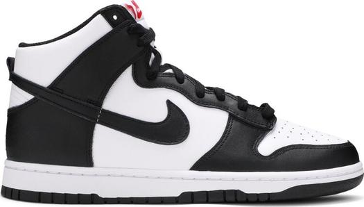 Кроссовки Nike Dunk High 'Black White', белый
