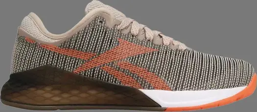 Лимитированные кроссовки wmns nano 9 'light sand' Reebok, загар