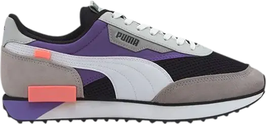 Кроссовки Puma Future Rider Galaxy Pack - Black Ultra Violet, черный